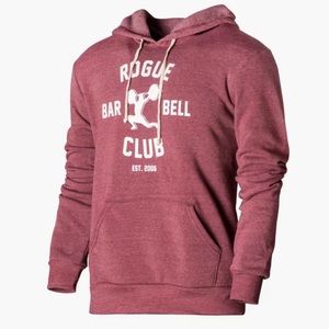 ROGUE BARBELL CLUB 2.0 HOODIE XXL Maroon